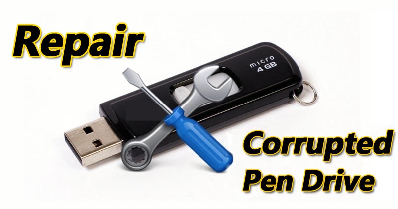 How To Fix A Corrupted Pen Drive Or SD Card Using CMD