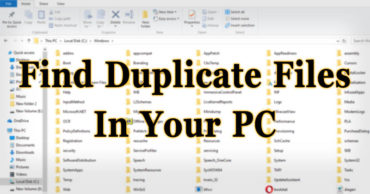 How To Find And Remove Duplicate Files From Your Computer