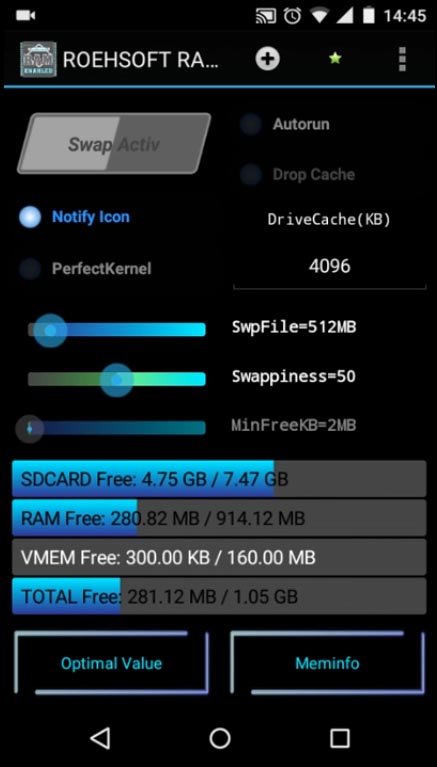 Increase Ram Of Your Android 