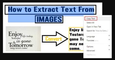 How To Extract And Copy Text From Any Image In PC