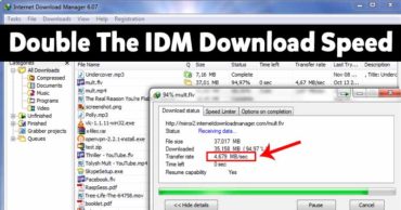 How To Double The IDM Download Speed On Windows