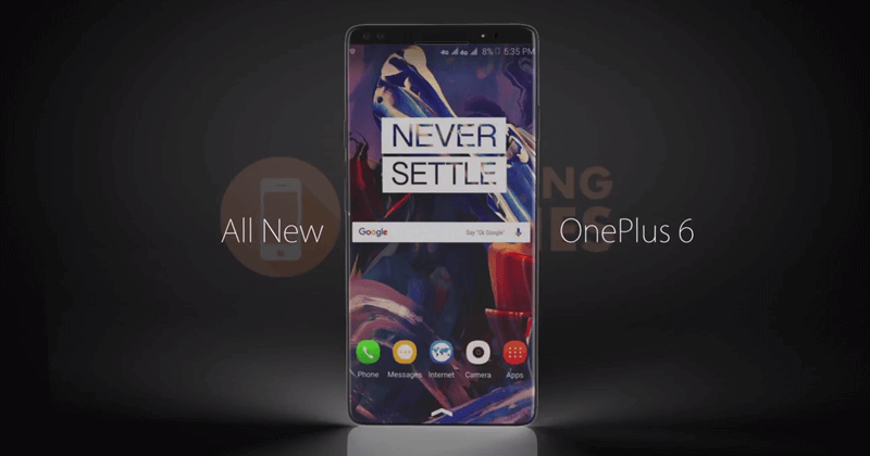 This OnePlus 6 Design Concept Sports Glowing Back Logo