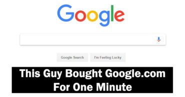 This Guy Bought 'Google.com' From Google For One Minute