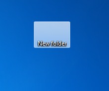 Create an Invisible Folder