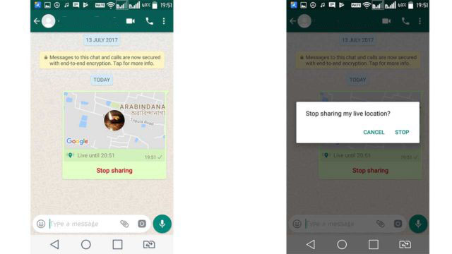 Use WhatsApp To Track Your Friends In Real-Time