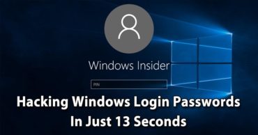 Here's How Your Windows Passwords Can Be Hacked In 13 Seconds