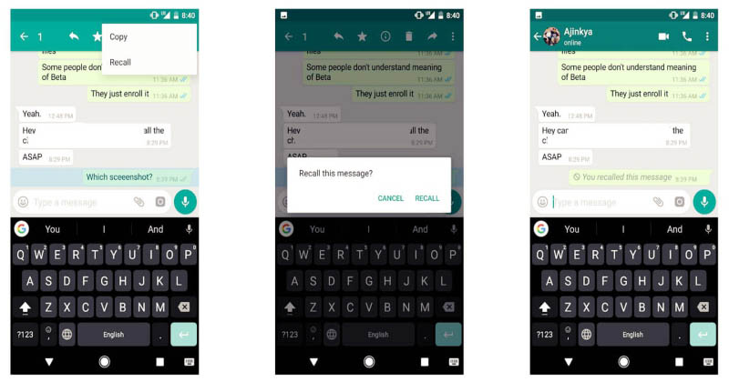 Here's How You Can Delete Your Sent Messages On WhatsApp
