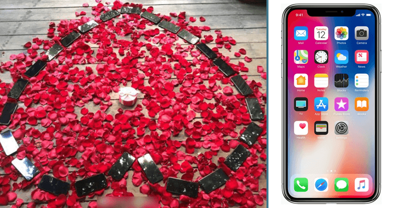 OMG! This Guy Bought 25 iPhone X To Propose His Girlfriend