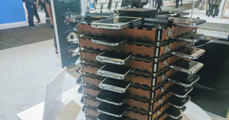 Samsung Turned 40 Old Galaxy S5s Into A Bitcoin Mining Rig