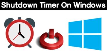 How To Set Shutdown Timer On Windows