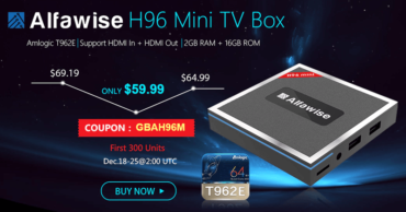 Meet The New Alfawise H96 TV Box – 2GB RAM And 16GB ROM
