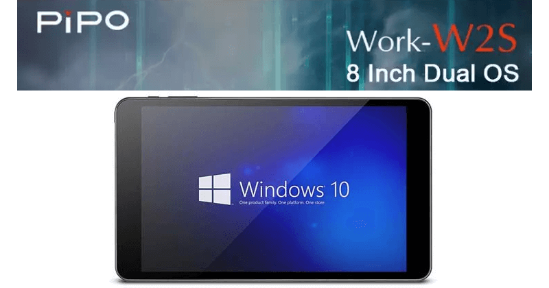PiPO W2S - Meet The Dual OS Tablet (Windows 10 & Android)