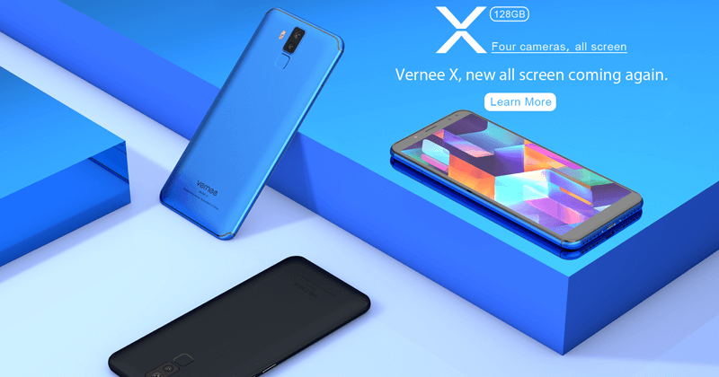 VERNEE X - Full Screen Display, 6GB RAM, 6200mAh Battery