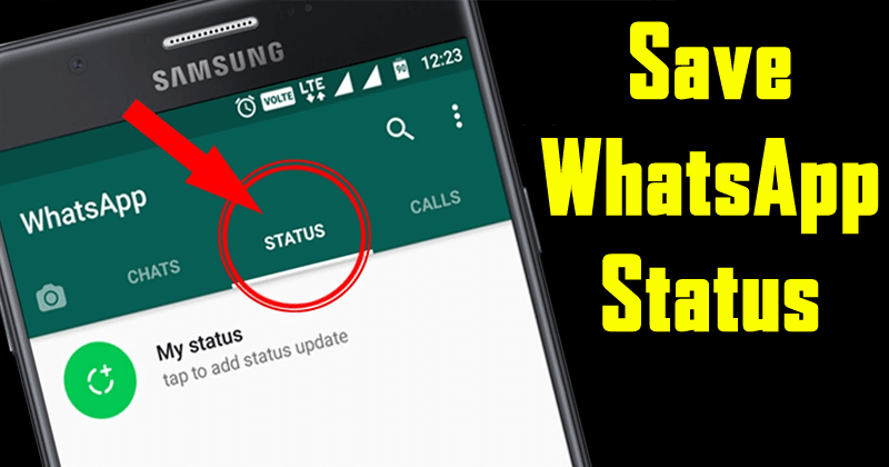 How To Save WhatsApp Status Without Taking Screenshots