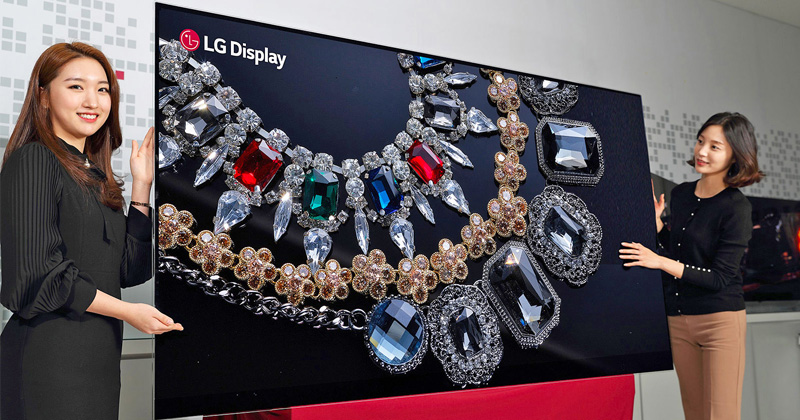 LG Shows Off World’s First 88-inch 8K OLED Display