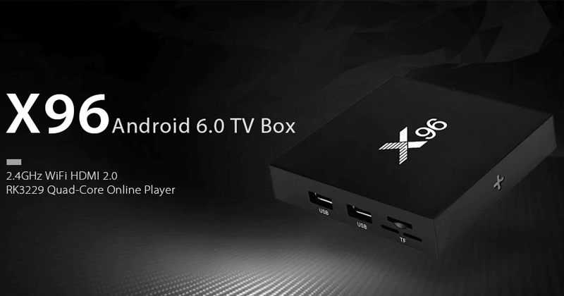 Meet The New X96 TV Box – 2GB RAM And 16GB ROM