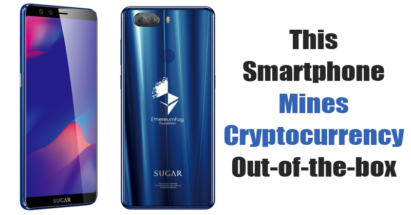 This Android Smartphone Mines Cryptocurrency Out-of-the-box
