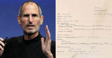 Read Steve Jobs' 1973 Job Application Written 3 Years Before He Founded Apple