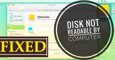The Disk You Inserted Was Not Readable By This Computer Error [Fixed]