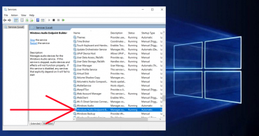What is Windows Audio Endpoint Builder service And How To Start/Stop It
