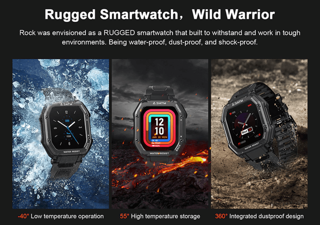KOSPET ROCK Rugged Smartwatch Review