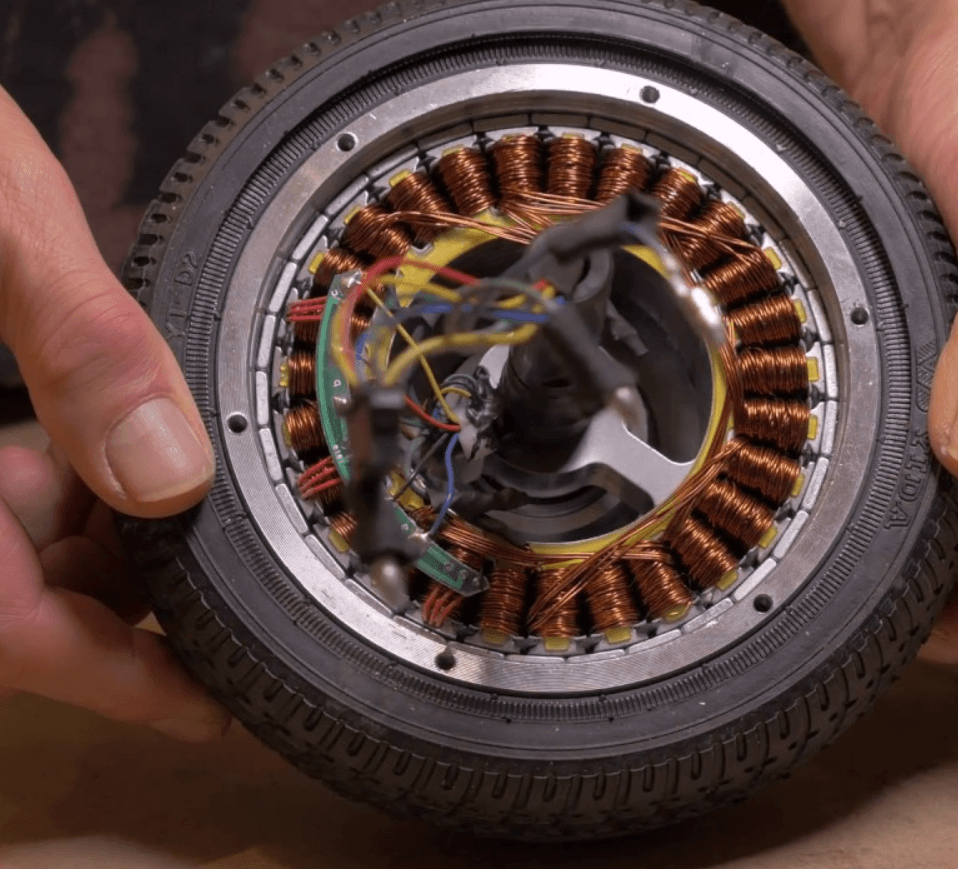 Hoverboard wheels are locked problem