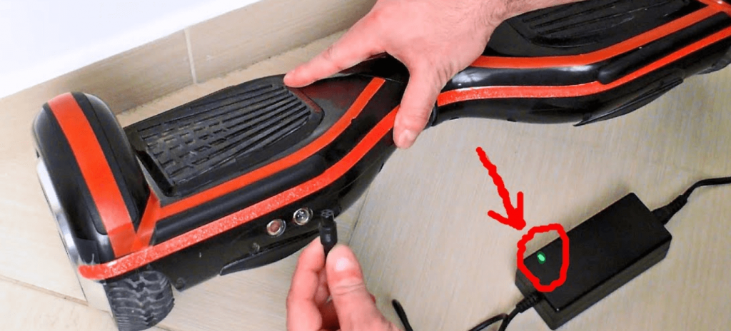 Hoverboard won’t turn on without charger