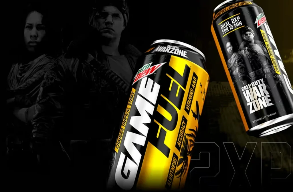 Marketing of Mountain Dew Game Fuel MW2 Call Of Duty