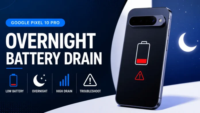 Google Pixel 10 Pro Battery Drain Overnight